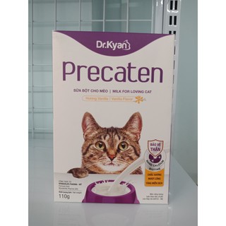 Sữa bột Precaten cho mèo hộp 110g