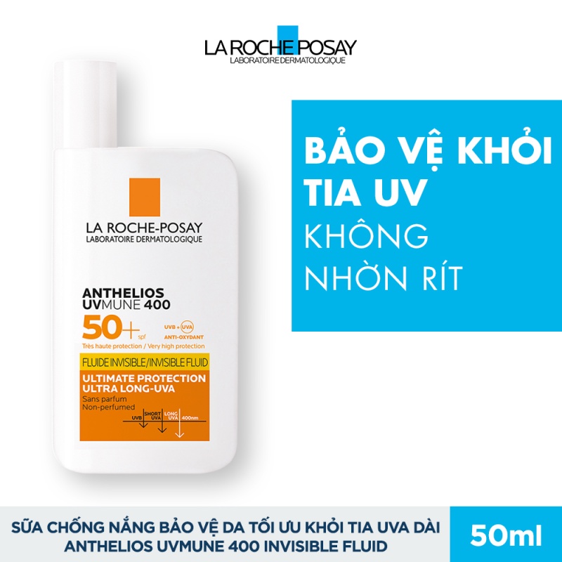 Bộ sản phẩm làm sạch và chống nắng toàn diện La Roche-Posay Anthelios UV Mune