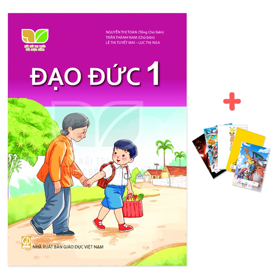 Sách - Đạo đức lớp 1 (Kết nối) kèm 5 cuốn vở Ô Ly 100gsm 48 trang