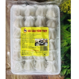 Khay 500g há cảo nhân thịt /nhân tôm thịt