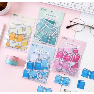 Bộ 45 nhãn dán phân trang (Hình cuốn sách)