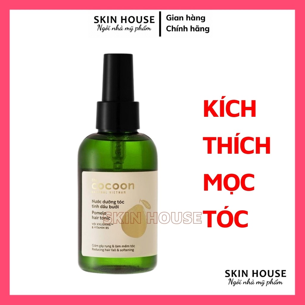 Ngăn rụng/ kích thích mọc tóc - Nước Dưỡng Tóc Cocoon - Xịt dưỡng Tóc Tinh Dầu Bưởi Cocoon Ngăn Ngừa Rụng Tóc Hiệu Quả