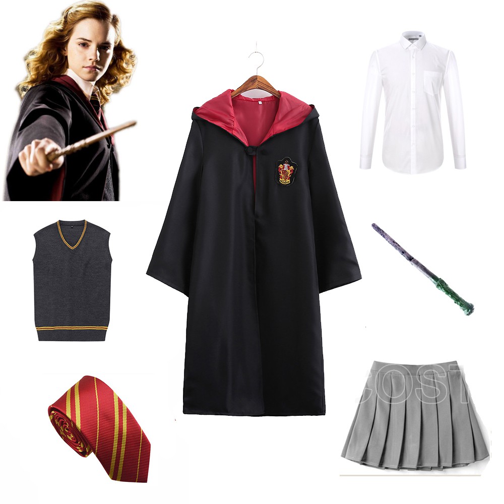 Áo choàng Harry Potter nhà Gryffindor Nam/nữ - Trang phục Phù thuỷ hoá trang Harry Potter - Chuẩn hàng ALWAYS Store