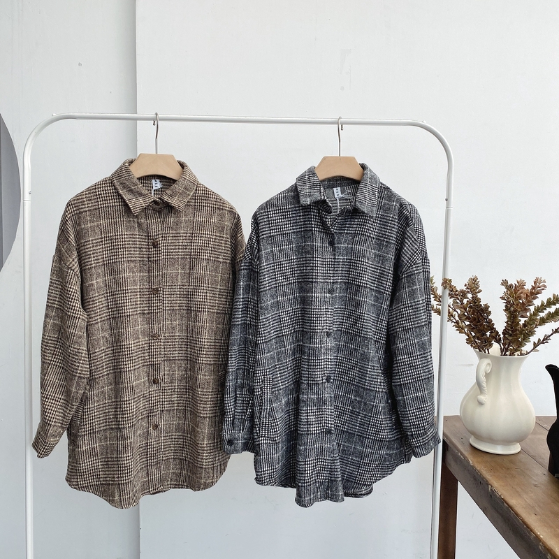 STARROOM Áo sơ mi gingham #8181
