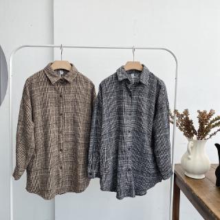Starroom áo sơ mi gingham #8181
