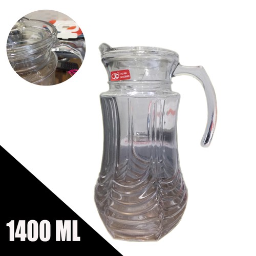 BÌNH ĐỰNG NƯỚC THỦY TINH 1400ML CAO CẤP