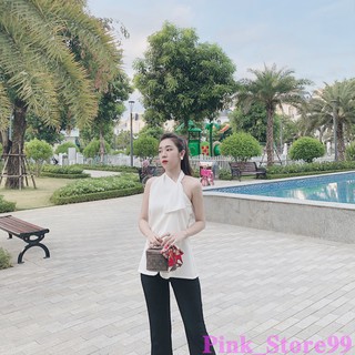 Set áo kiểu nữ tiểu thư sang chảnh