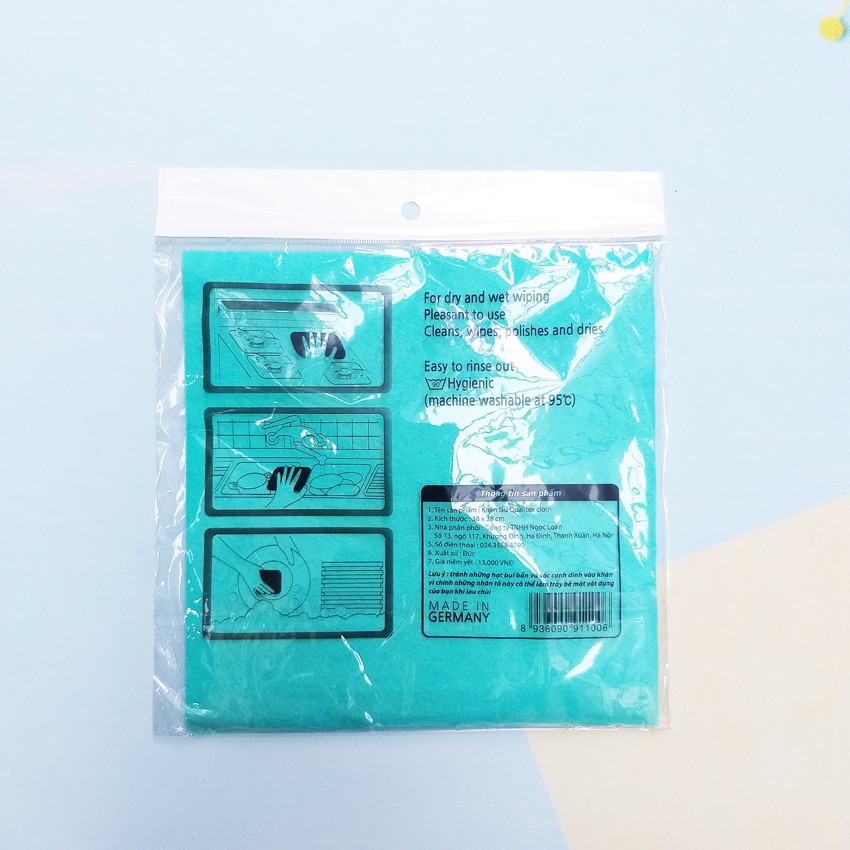 Khăn lau bếp, vệ sinh bụi bẩn rất sạch hàng Đức