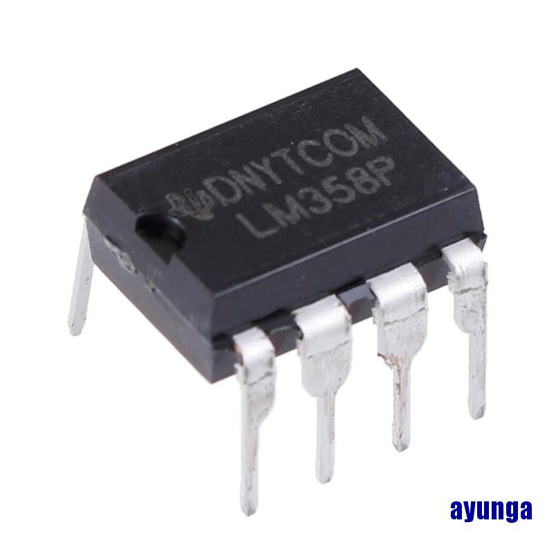 Bộ 10 Linh Kiện Điện Tử Lm358P Opamp Dual 0-70deg C 8-dip | BigBuy360 - bigbuy360.vn