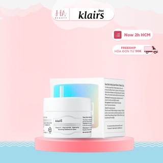 Mặt nạ ngủ Klairs Freshly Juiced Vitamin E Mask 2in1 kiêm kem dưỡng ẩm sáng da, chống lão hóa 15ml