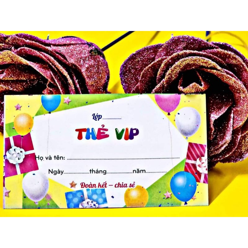 40 thẻ tích điểm, thẻ vip đổi quà