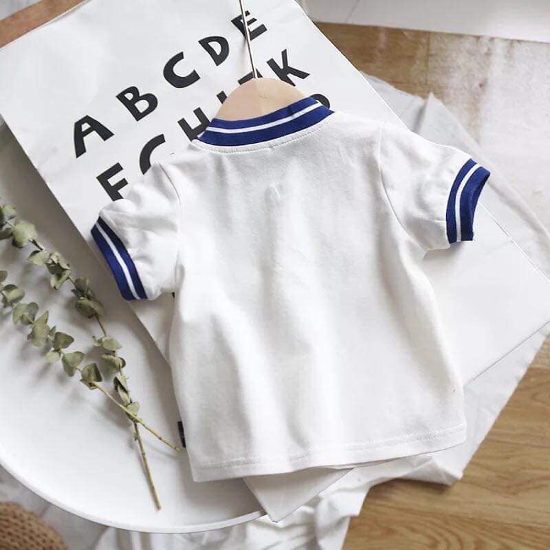 Áo polo BT màu trắng
