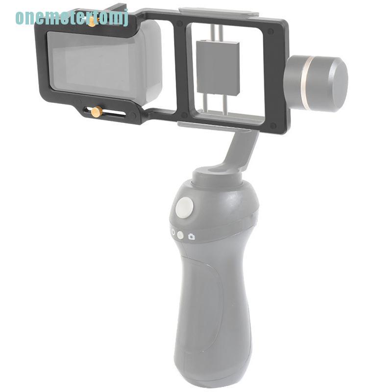 【ter】Action Camera Switch Adapter Handheld Gimbal Mount for Gopro Hero 9 8 Osmo 4 OM4