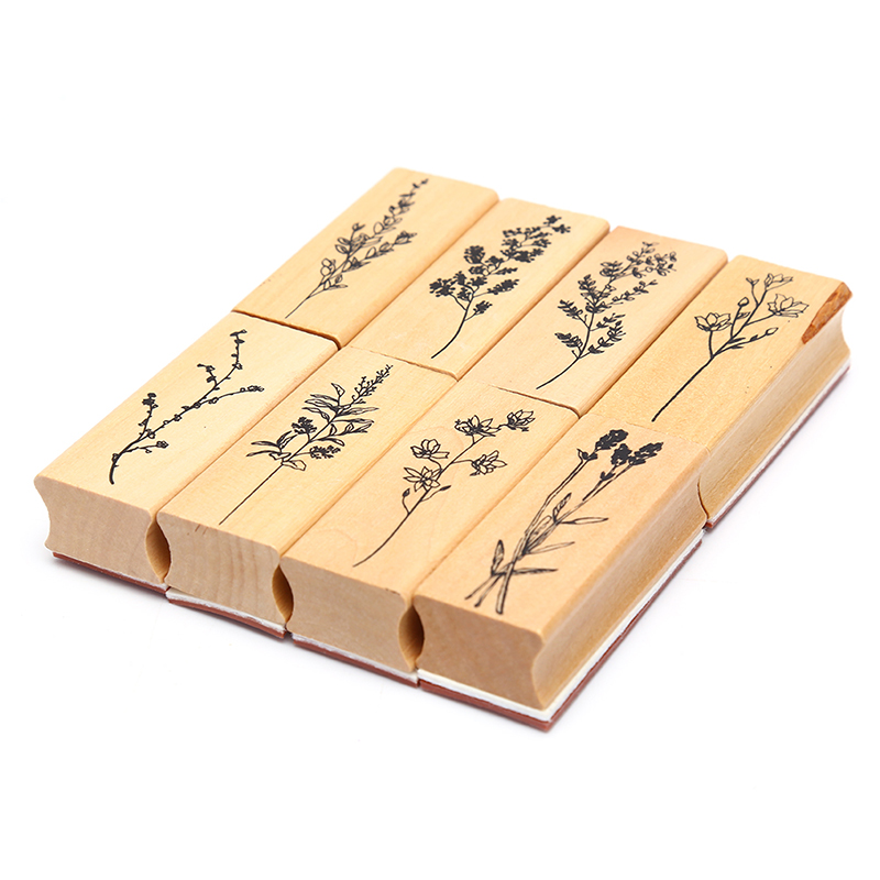 Phụ Kiện Trang Trí Sổ Tay Hình Chiếc Lá Bằng Gỗ