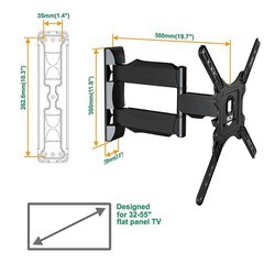 Giá Treo Tivi Nhập Khẩu North Bayou P4 (32-55inch)