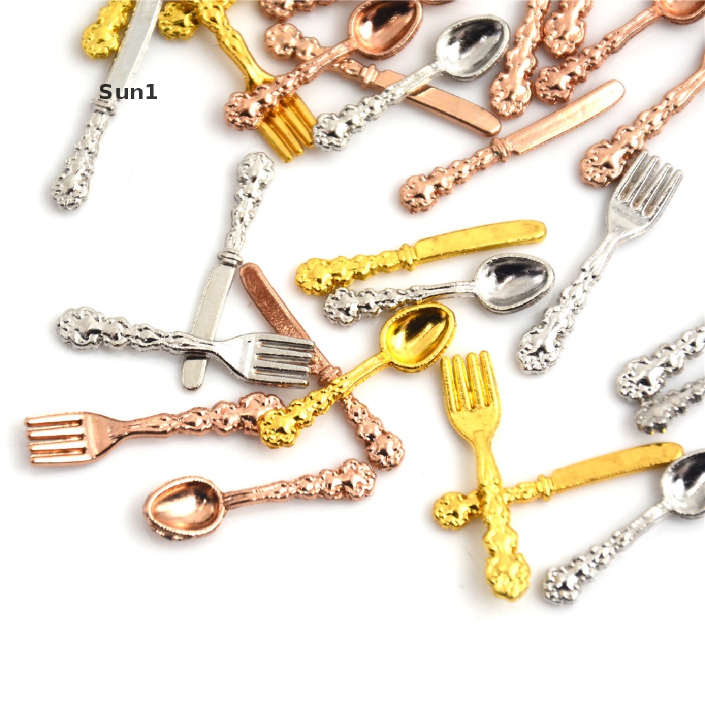 Bộ Dụng Cụ Bàn Ăn Tỉ Lệ 12 1: 12 Trang Trí Nhà Búp Bê