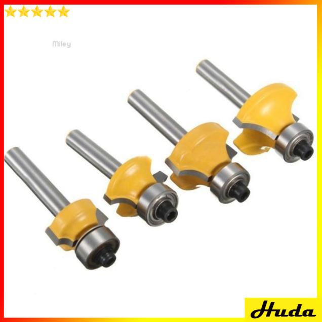 Bộ mũi phay gỗ bo cạnh góc tròn -  đồ làm mộc
