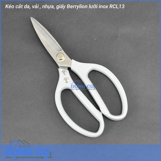 Kéo cắt vải, da, giấy Berrylion lưỡi inox RCL13