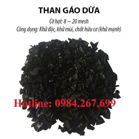 than hoạt tính gáo dừa gói 1kg. | BigBuy360 - bigbuy360.vn