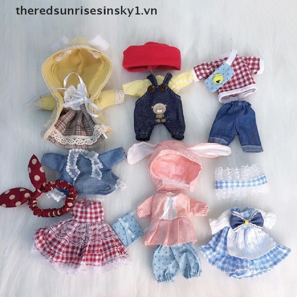 Đầm búp bê mini 1.vn】 tỉ lệ 1:8 DIY cho bé gái