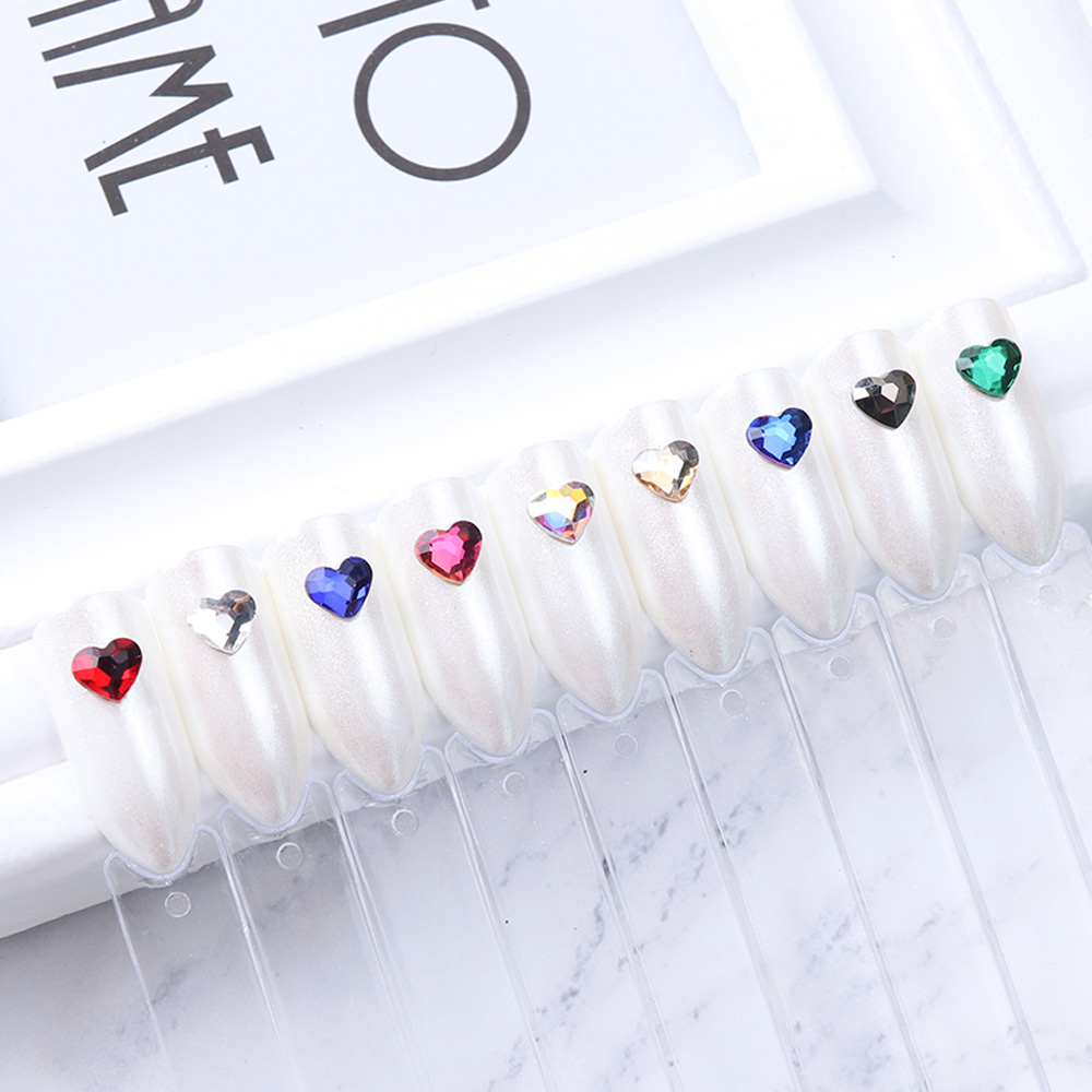 Seet 50 Hạt Charm Thủy Tinh Hình Ngôi Sao 3d Dùng Trang Trí Móng Nghệ Thuật