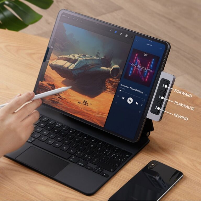 Cổng Chuyển/Hub USB-C Đa Phương Tiện HyperDrive Media 6in1 HDMI 4K/60Hz, SD, MicroSD, USB-C, USB-A 3.1, Jack 3.5mm