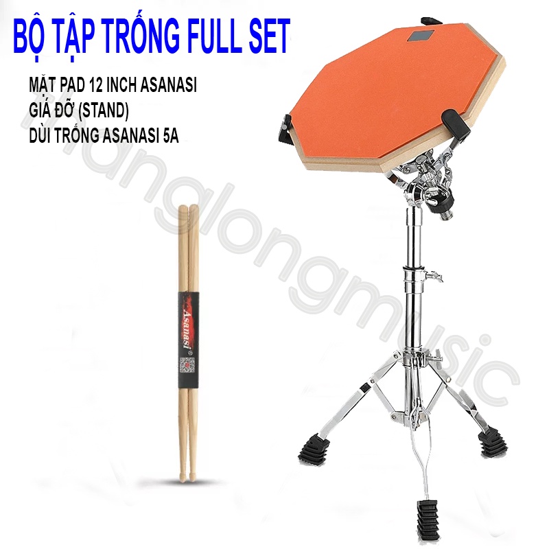 BỘ PAD TẬP TRỐNG ASANASI 8'' và 12&quot;