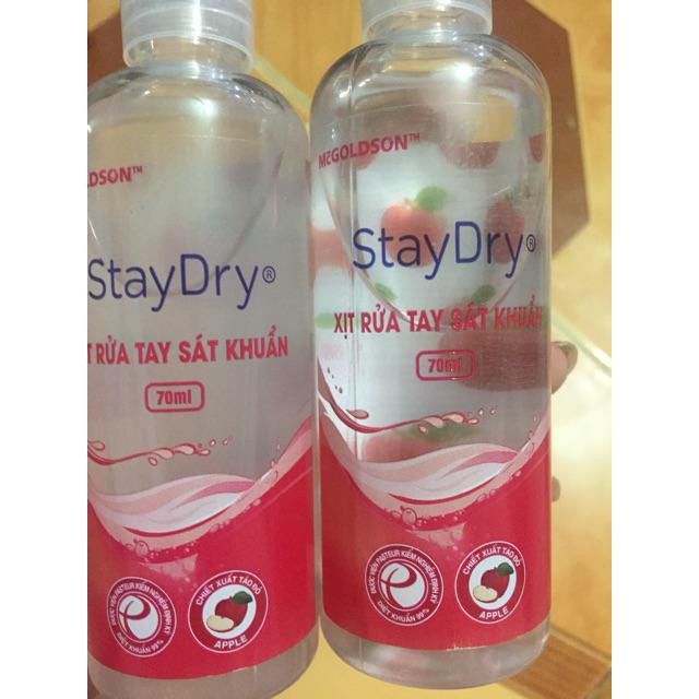 [HÀNG CÔNG TY] Staydry xịt rửa tay sát khuẩn | BigBuy360 - bigbuy360.vn