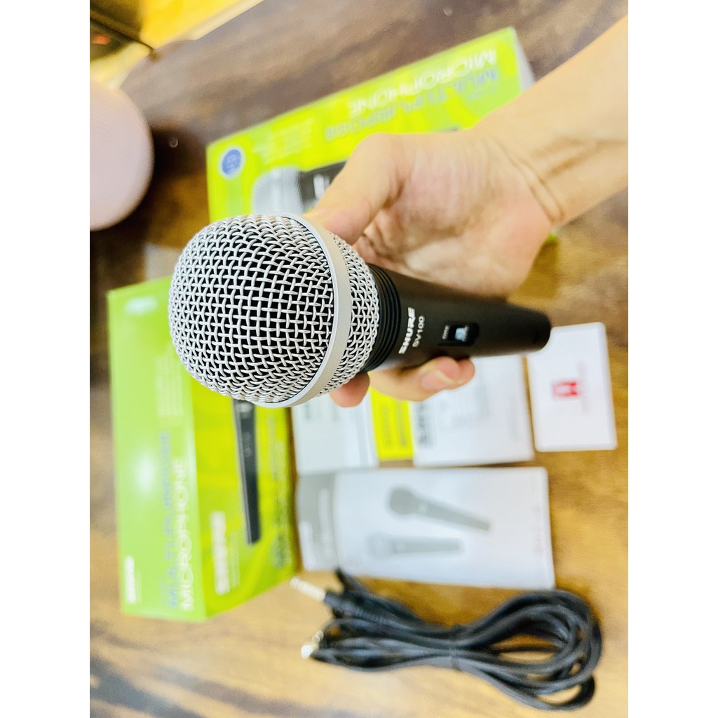Micro cầm tay điện động Shure SV100