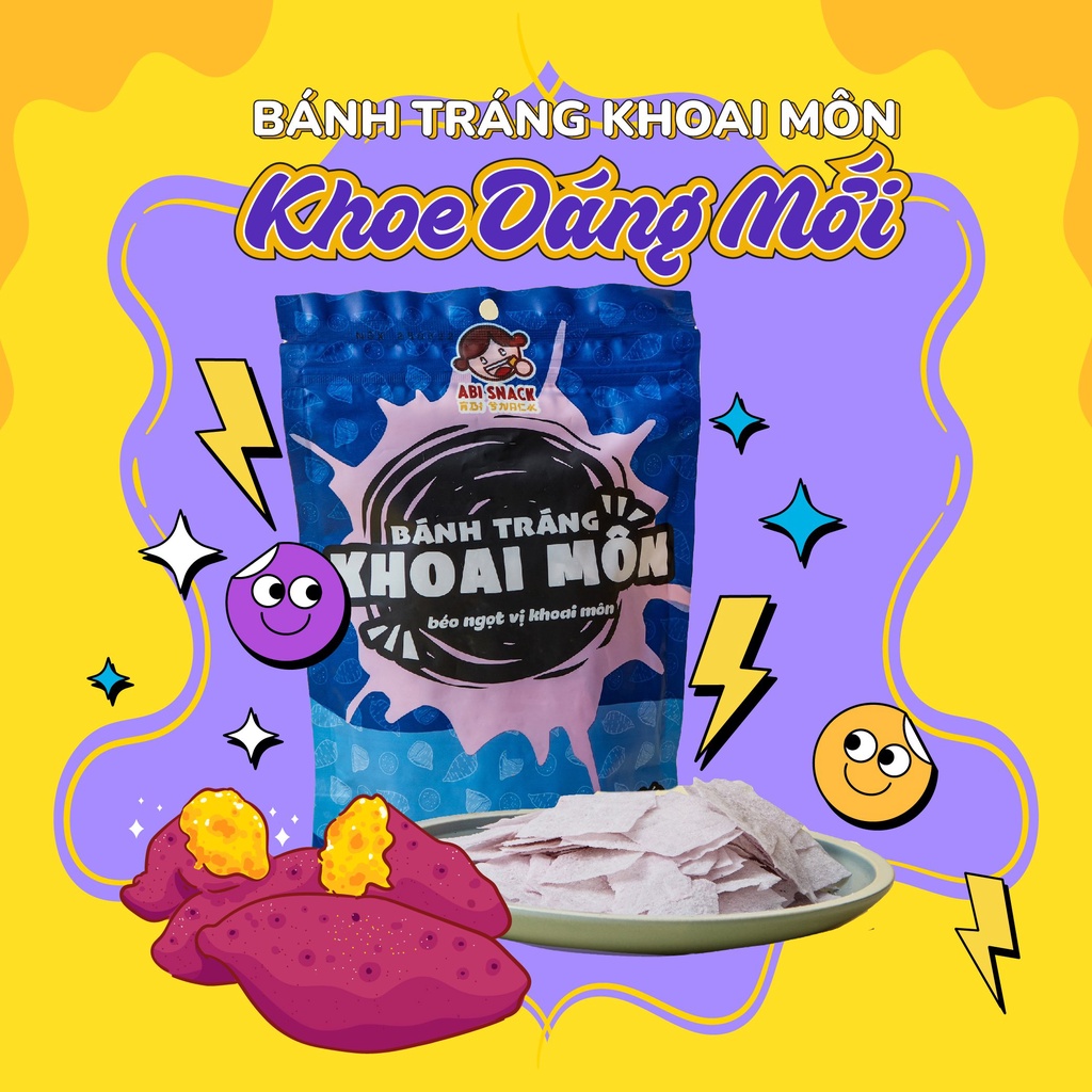 Bánh tráng khoai môn Abi - Bánh tráng Abi