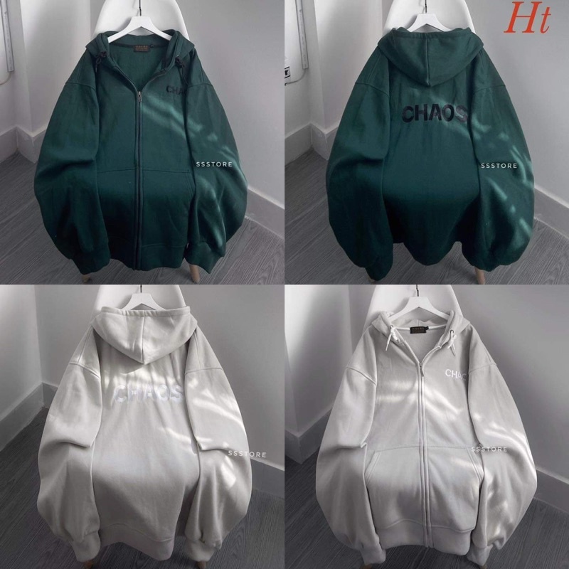 Áo khoác nỉ cotton CHAO HT12