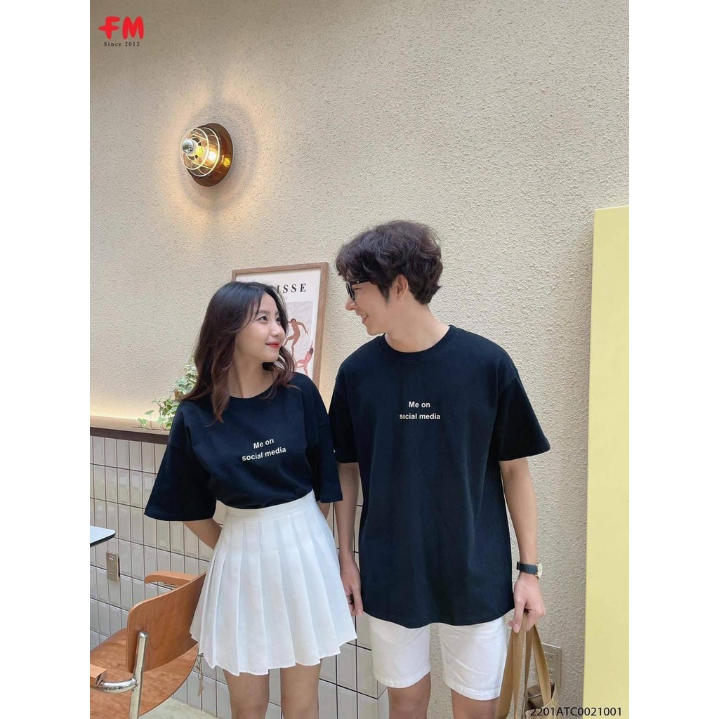 [Mã FAMARAL2 giảm 10K đơn 50K] Áo thun nam nữ unisex form rộng tay ngắn in hình cổ tròn Cama Store M276