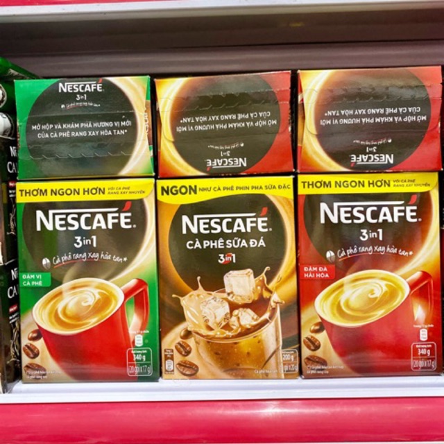 HỘP 20 GÓI NESCAFE 3IN1