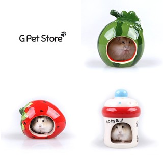 Nhà ngủ hamster bằng sứ nhiều mẫu