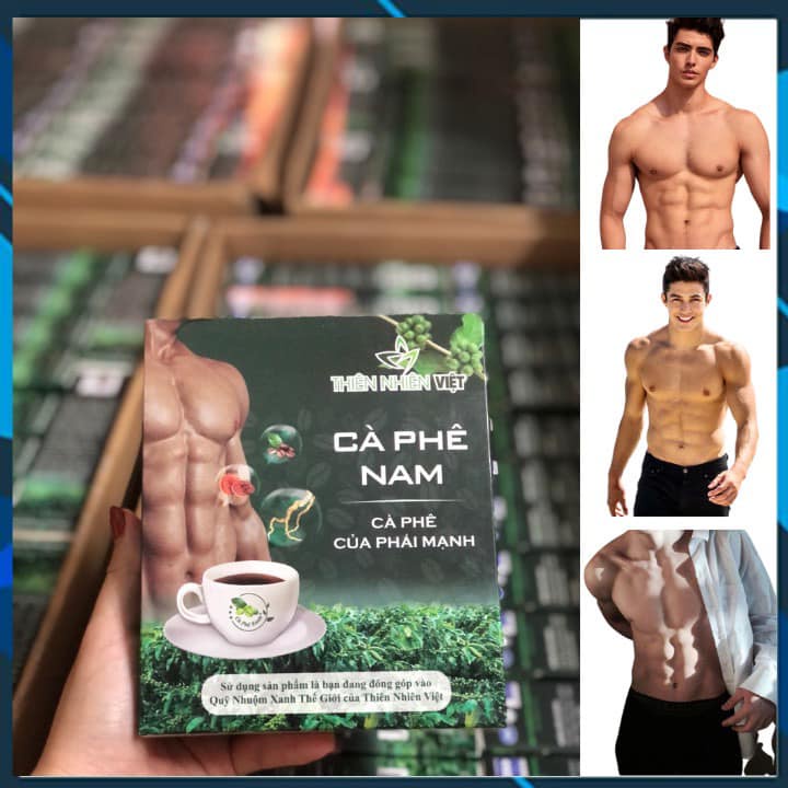 Cà Phê NAM Tăng Cường Sinh Lý, giúp tăng bản lĩnh đàn ông, Cà Phê Hoà Tan Hỗ trợ Sức Khoẻ dành riêng cho nam giới