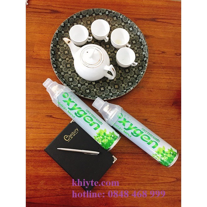 Bình oxy mini cho người thiếu oxy