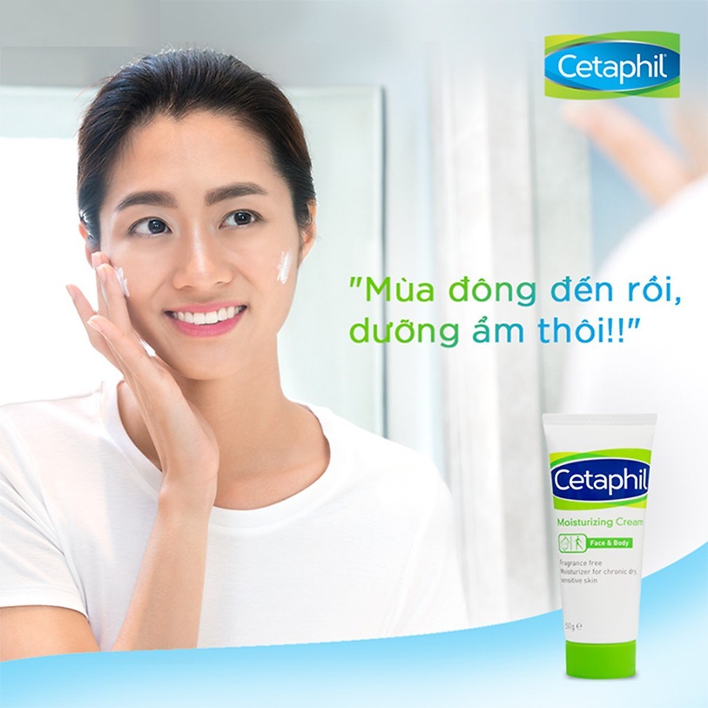 Kem dưỡng ẩm Cetaphil 50gr - Cetaphil Face and Body Moisturizing Cream