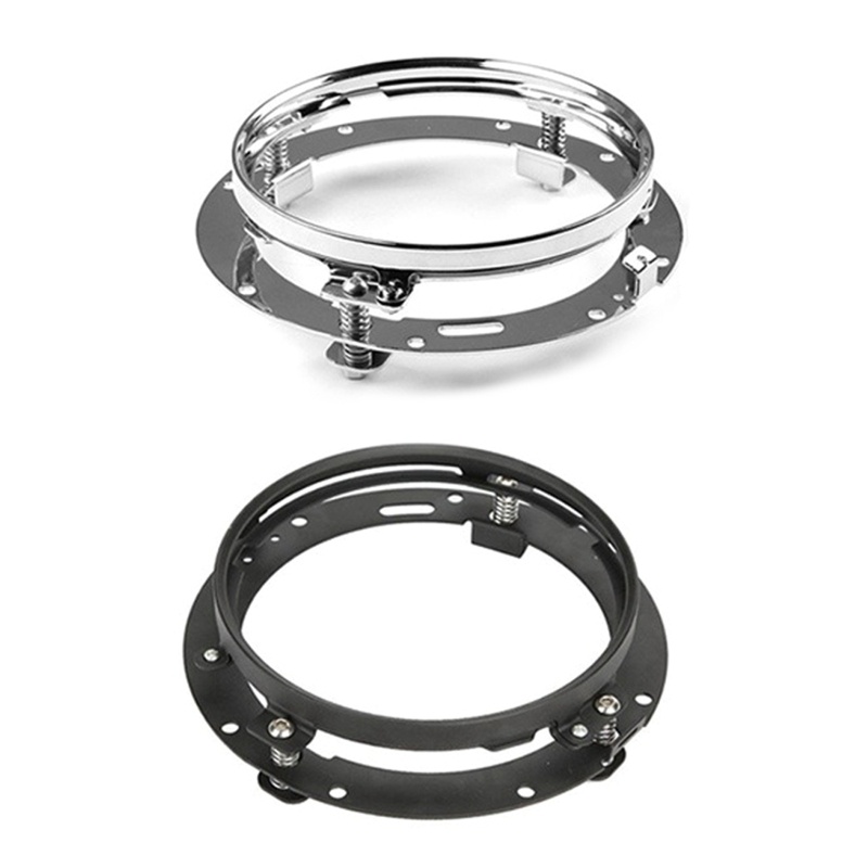 Khung Gắn Đèn Pha LED Hình Tròn 7 Inch Chuyên Dụng Cho Xe Hơi Jeepwangler