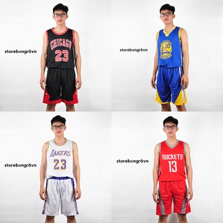 Set Bộ Đồ Quần Áo Bóng Rổ NBA