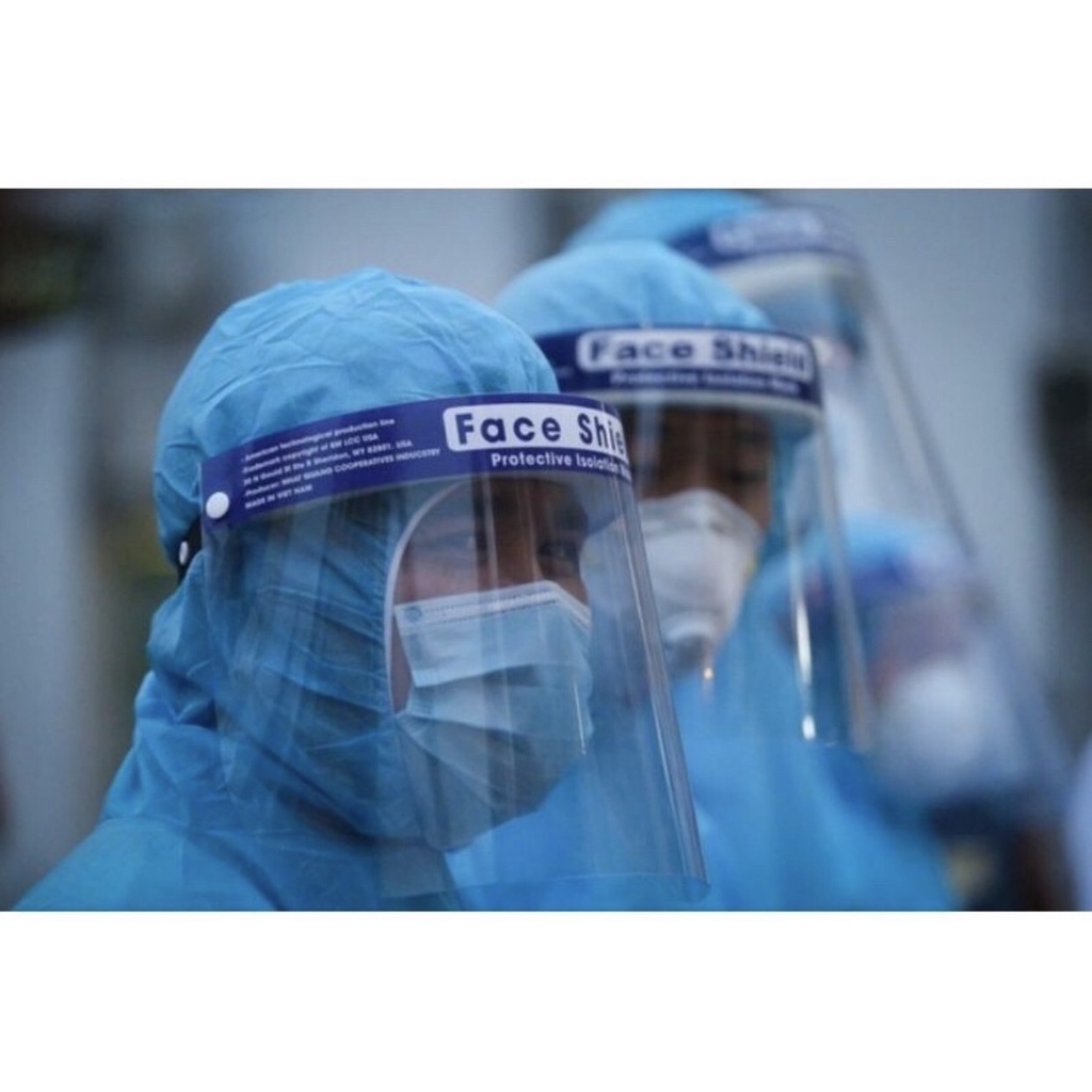 Mặt nạ trong suốt chống giọt bắn / mắt kính phòng dịch Face Shield