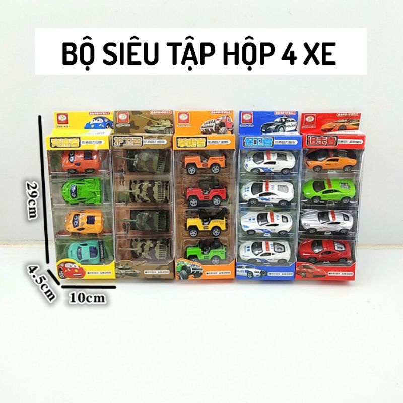 Xe ô tô đồ chơi, hộp sưu tập xe các loại
