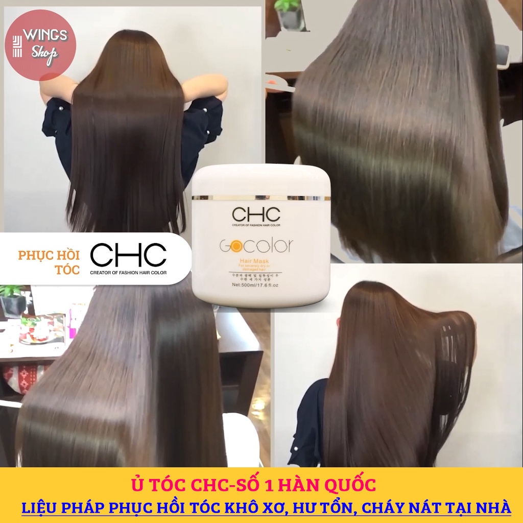 Ủ Tóc CHC Hàn Quốc, Kem Ủ Tóc Phục Hồi Tóc Hư Tổn Tóc Nát và Tóc Yếu | Wings Shop