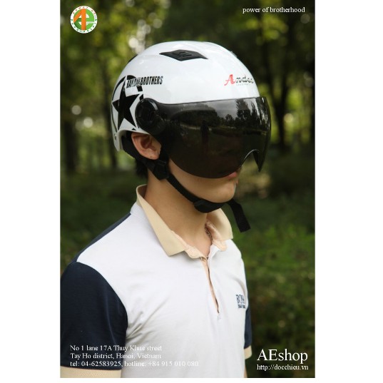mũ bảo hiểm xe máy mũ bảo hiểm motor mũ bảo hiểm mô tô có kính