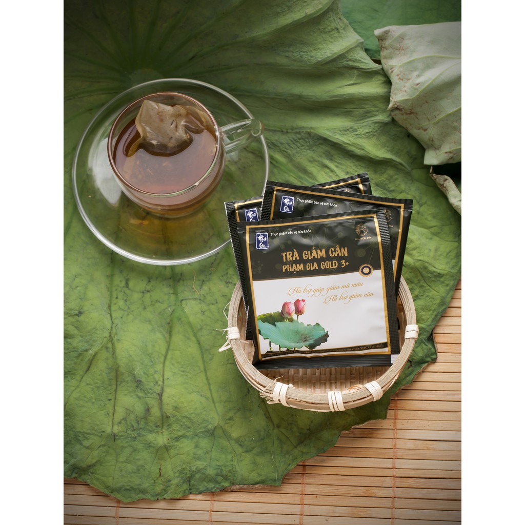 Trà giảm cân Phạm Gia Gold 3+