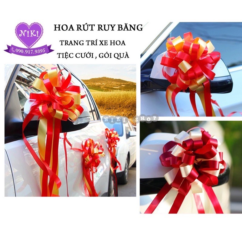 *Hoa Rút Trang Trí Đám Cưới và Xe Hoa