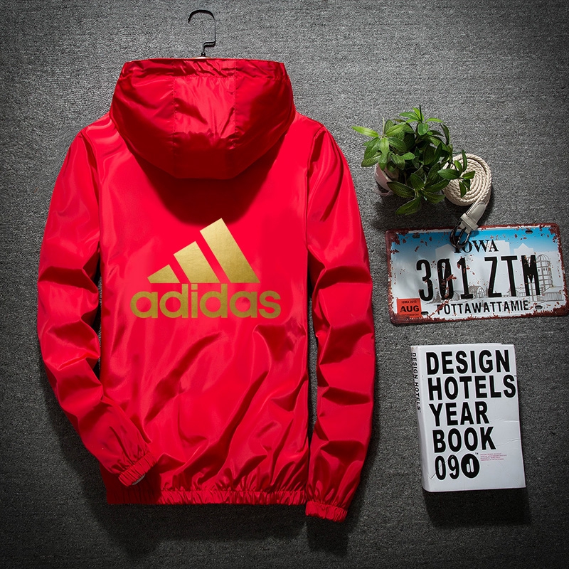 Áo Khoác Thể Thao ADIDAS Chống Gió Thoáng Khí Thời Trang Cho Nam