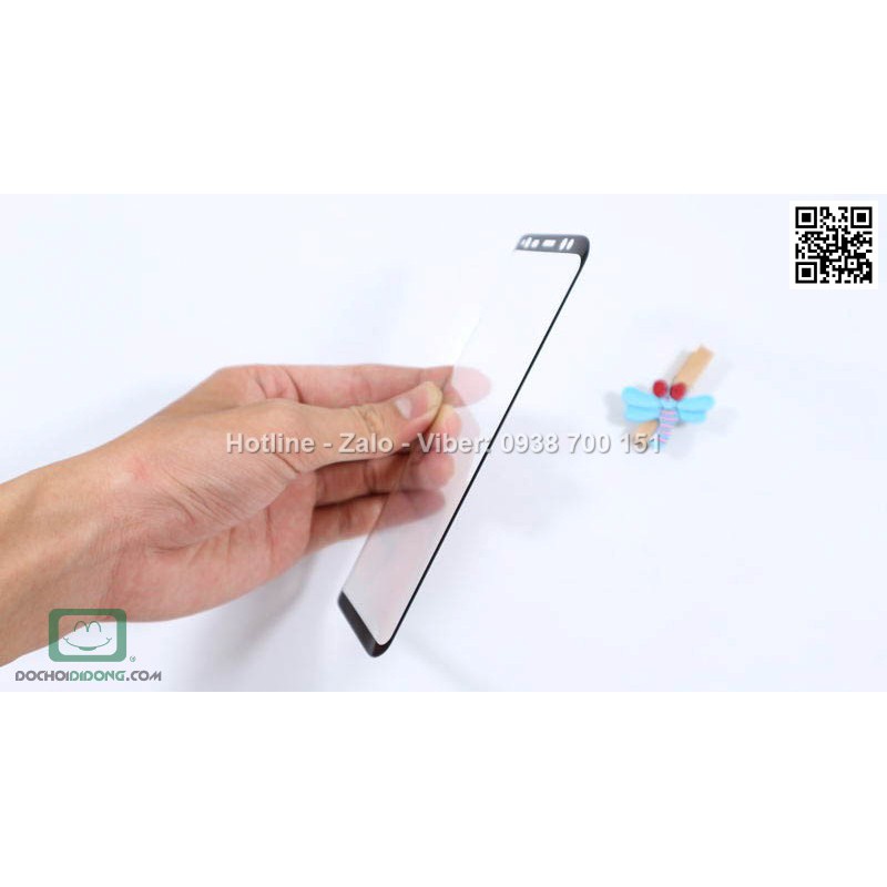 Miếng dán cường lực Samsung Galaxy S8 Nillkin 3D CP+ Max full màn hình 9H