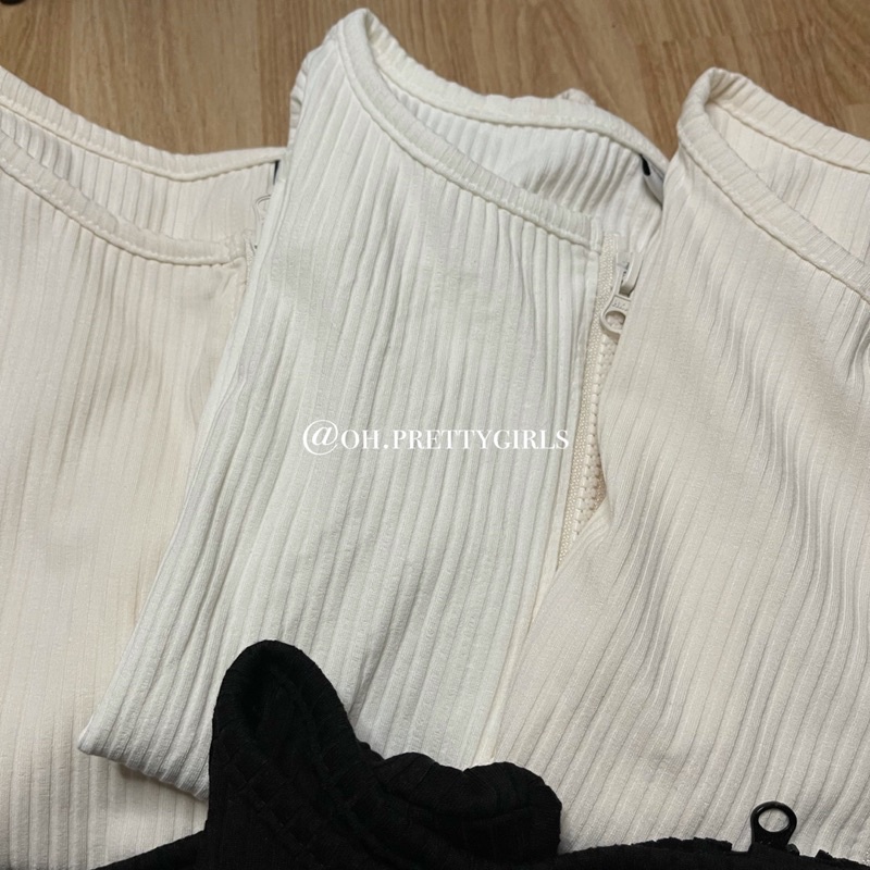 Áo dây kéo tay dài GA