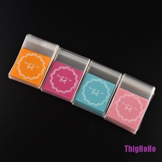 Set 100 túi nhựa đựng bánh kẹo có keo dán tiện dụng tùy chọn màu sắc