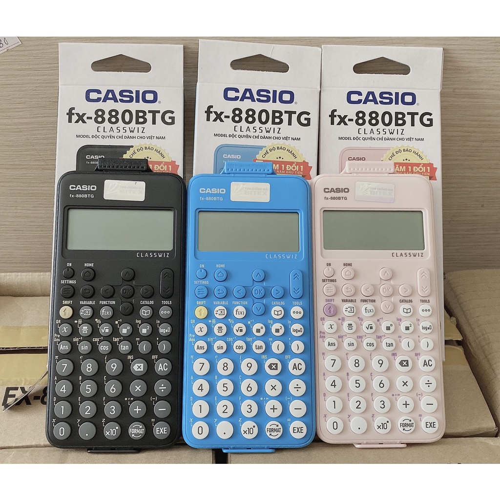 Máy tính Casio FX 880 BTG (Casio 880) | Shopee Việt Nam